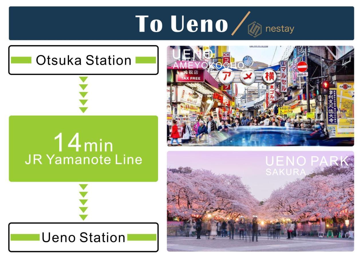Nestay Inn Tokyo Otsuka 403 Tóquio Exterior foto